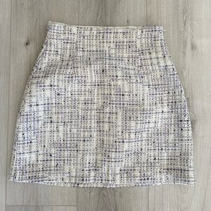 Babaton little tweed skirt